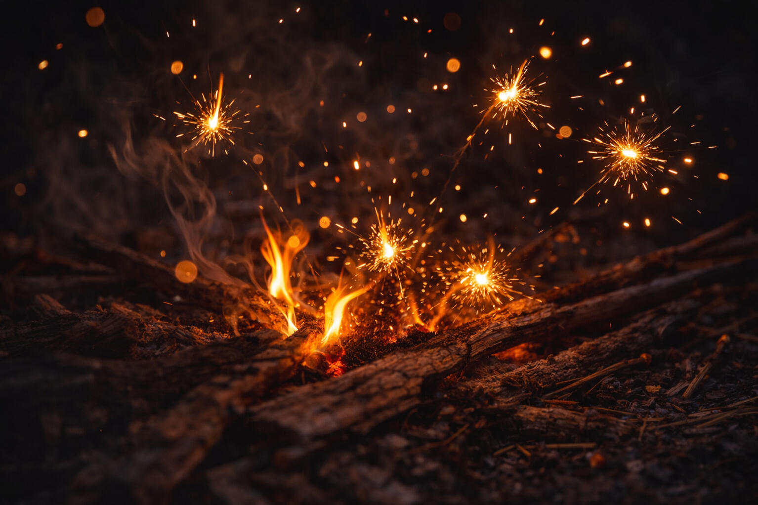 Momentum begins when the right people come together Sparks and fire symbolizing momentum when business, government and community align around regional projects